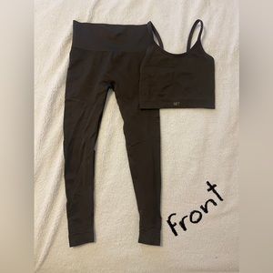 Set Active Dark Brown Set